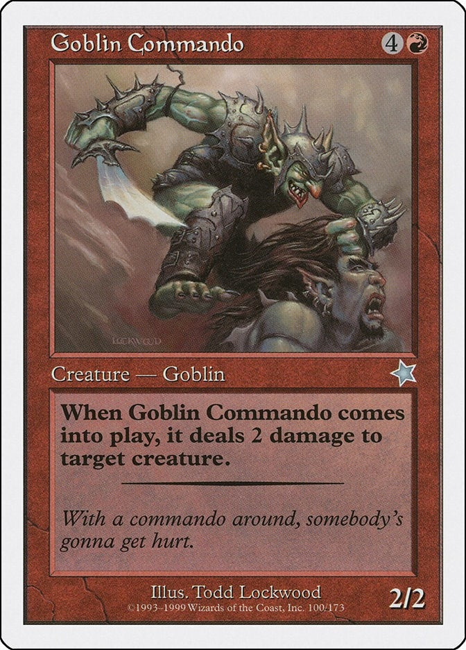 Goblin Commando (100) [S99] - MTG Single