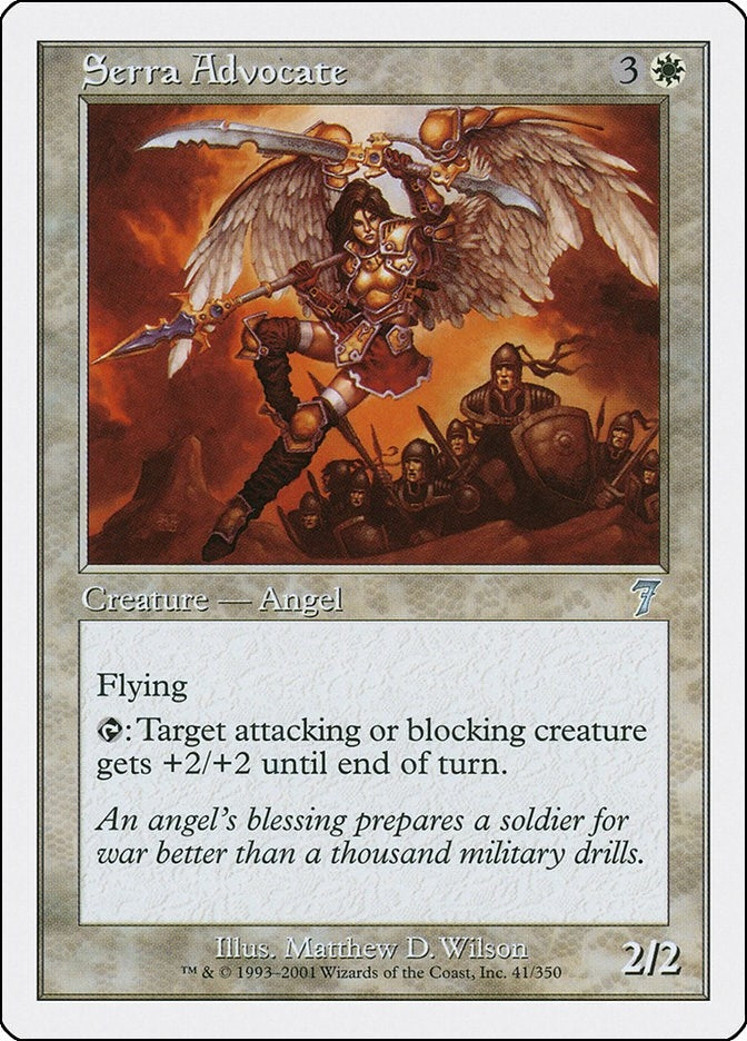 Serra Advocate (41) [7ED] - MTG Single