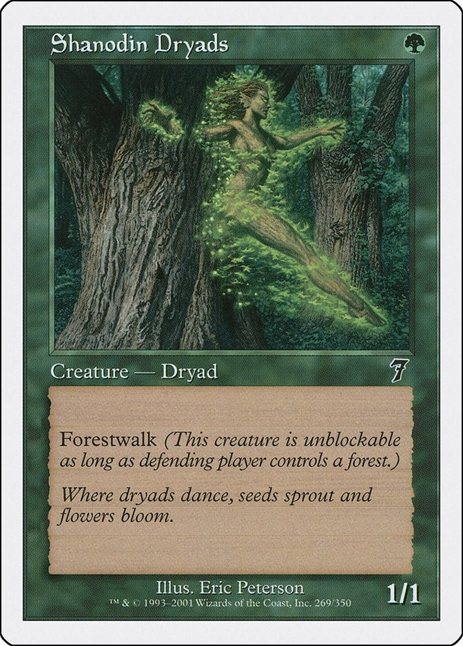 Shanodin Dryads (269) [7ED] - MTG Single