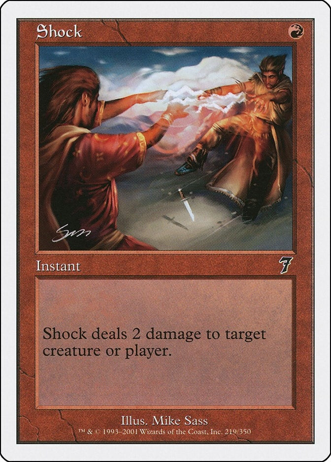 Shock (219) [7ED] - MTG Single