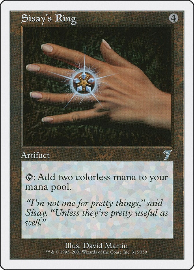 Sisay’s Ring (315) [7ED] - MTG Single