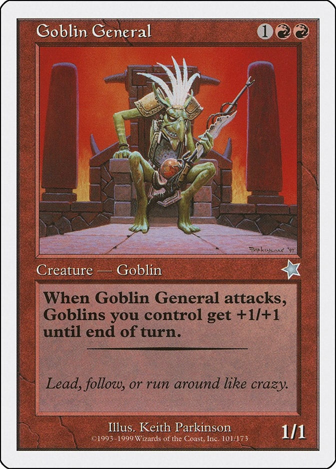 Goblin General (101) [S99] - MTG Single