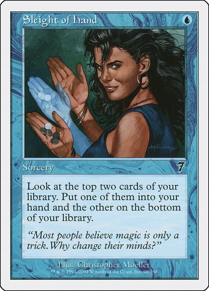 Sleight of Hand (98) [7ED] - MTG Single
