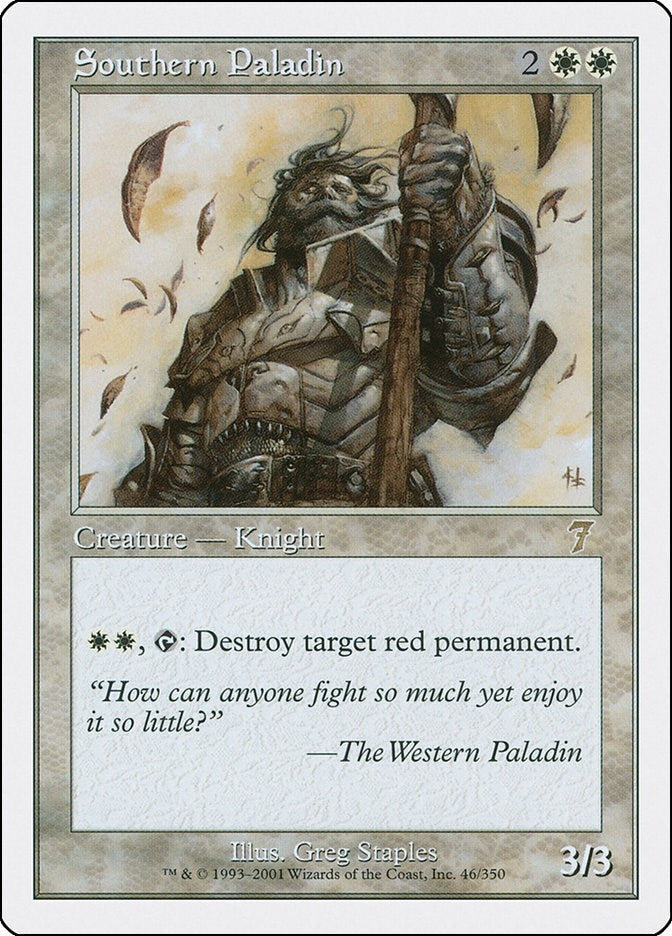 Southern Paladin (46) [7ED] - MTG Single