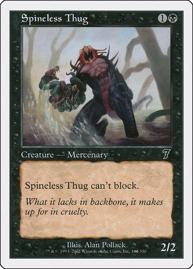 Spineless Thug (164) [7ED] - MTG Single