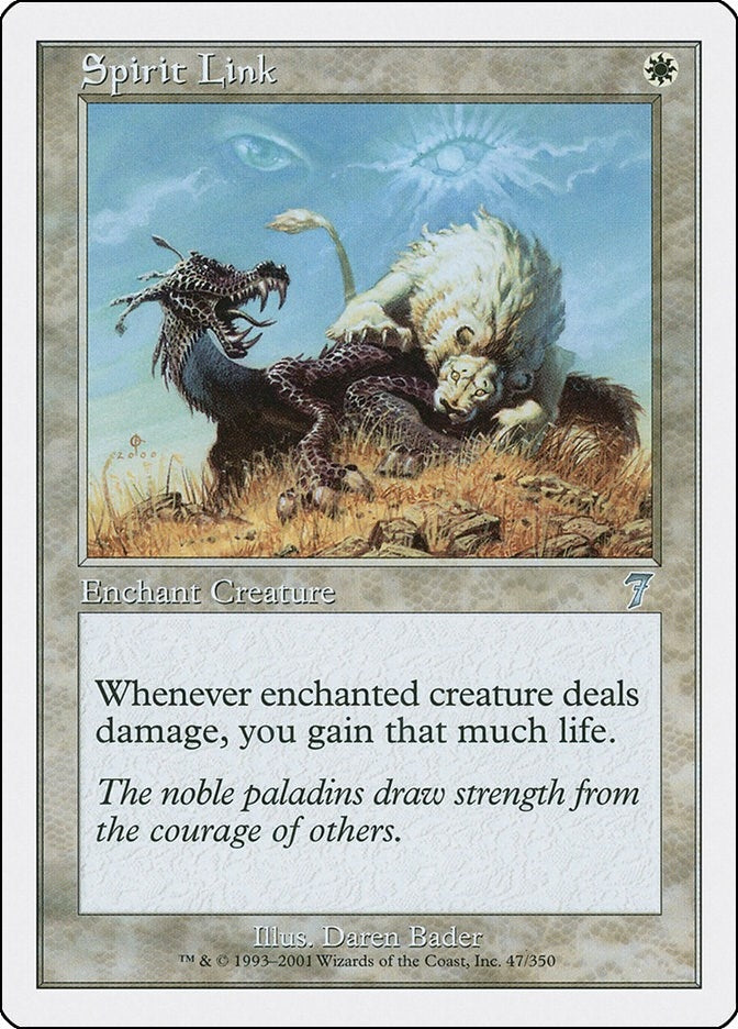 Spirit Link (47) [7ED] - MTG Single
