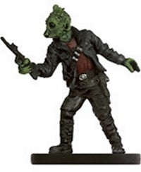 Rodian Blaster-for-Hire - Star Wars Miniatures Sealed