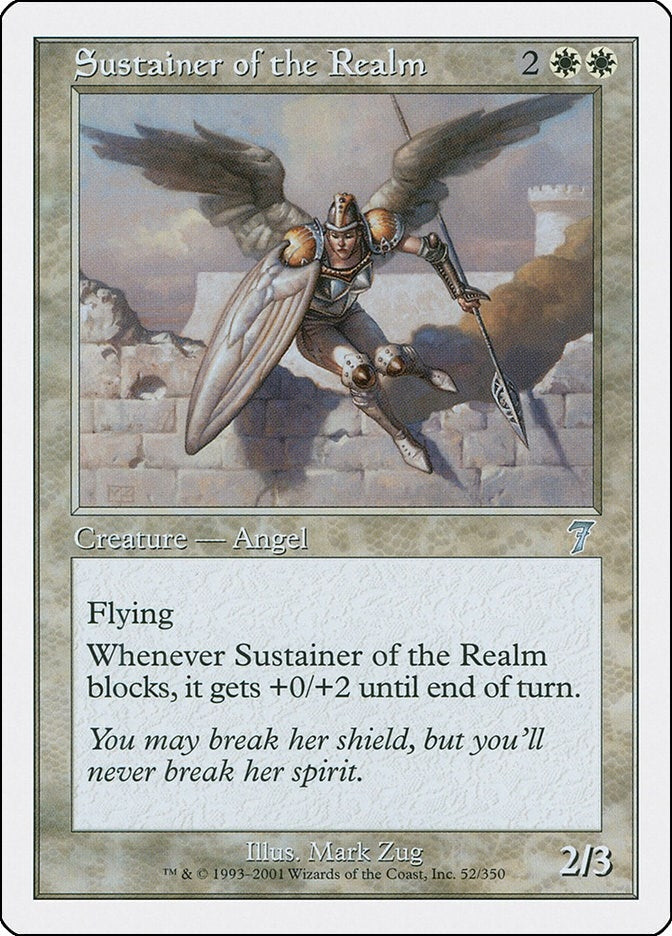 Sustainer of the Realm (52) [7ED] - MTG Single