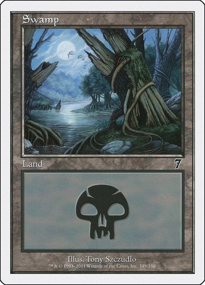 Swamp (349) (349) [7ED] - MTG Single