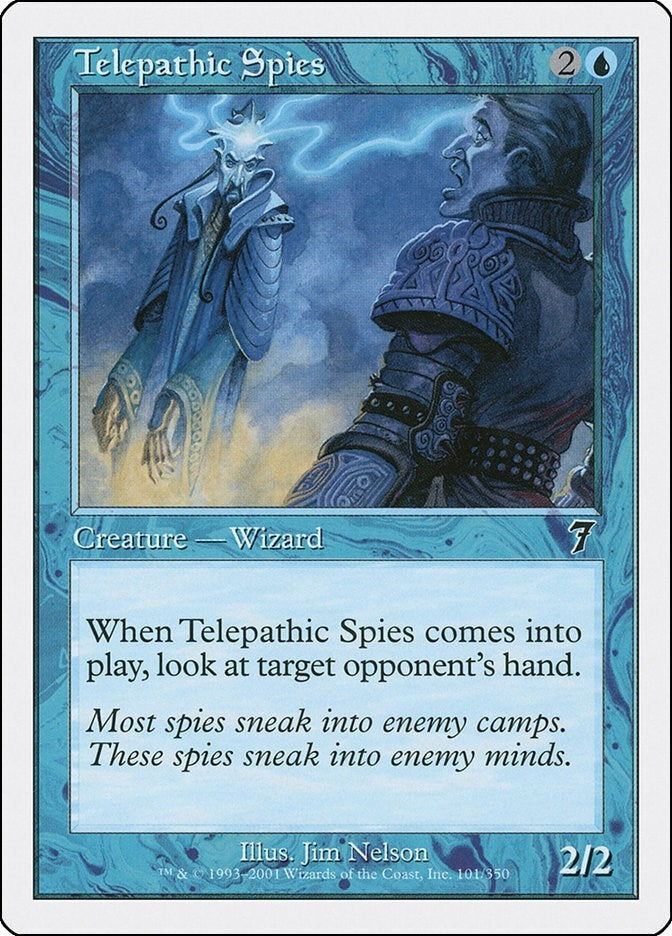 Telepathic Spies (101) [7ED] - MTG Single