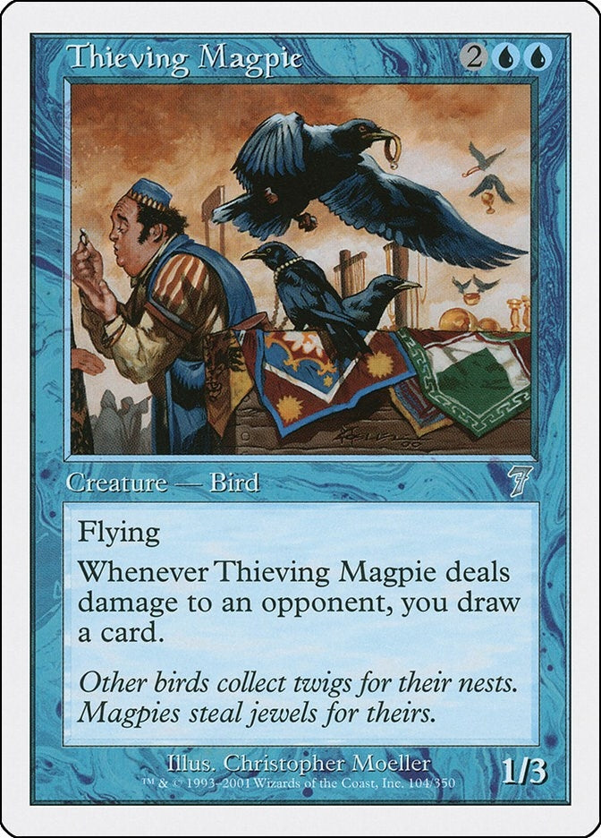Thieving Magpie (104) [7ED] - MTG Single