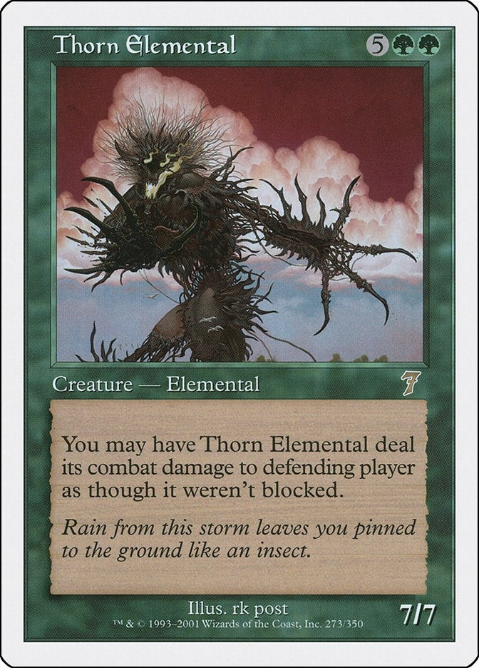 Thorn Elemental (273) [7ED] - MTG Single