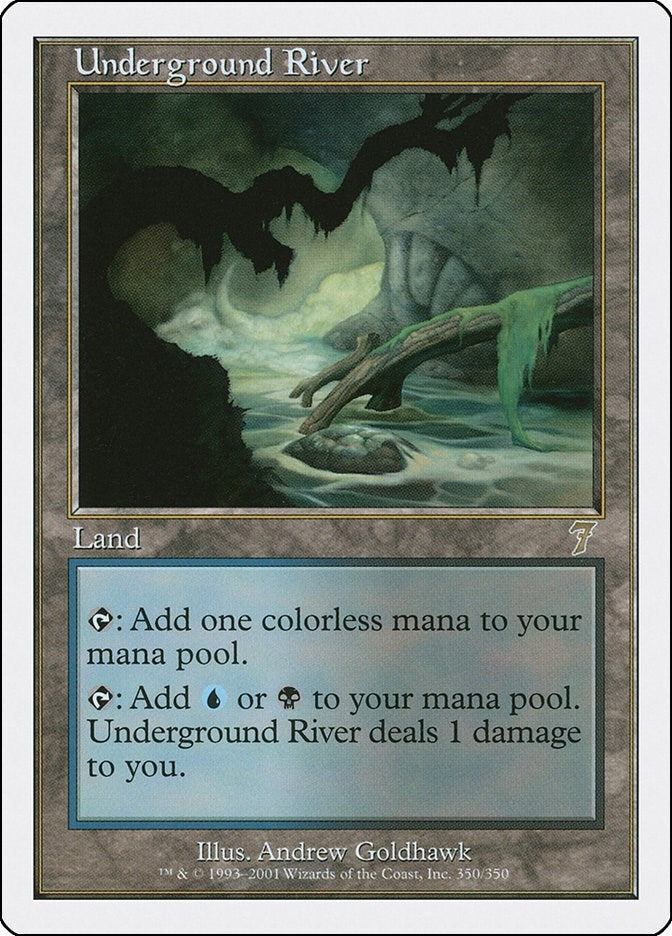 Underground River (350) [7ED] - MTG Single