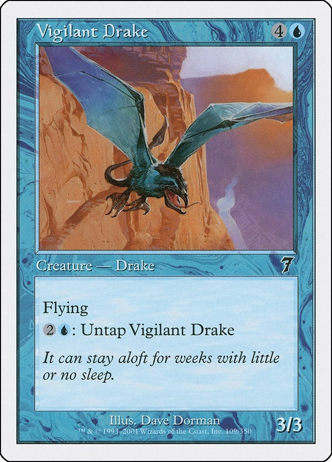 Vigilant Drake (109) [7ED] - MTG Single