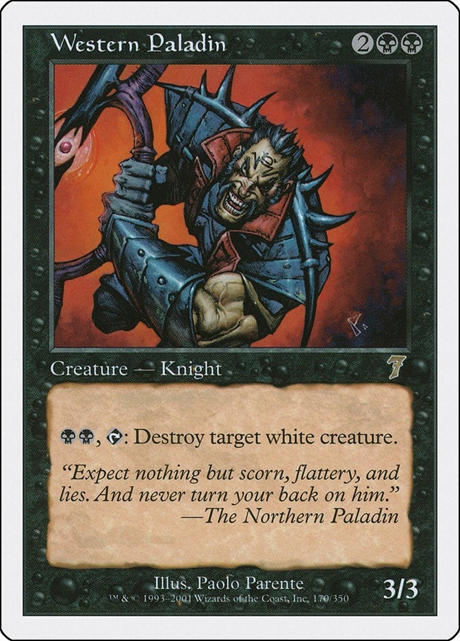 Western Paladin (170) [7ED] - MTG Single