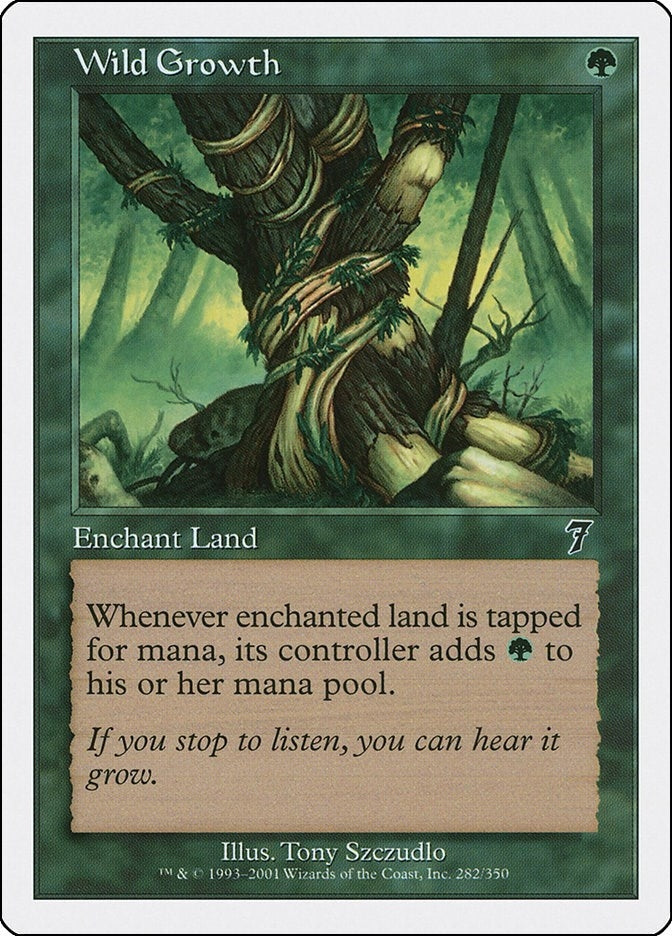 Wild Growth (282) [7ED] - MTG Single