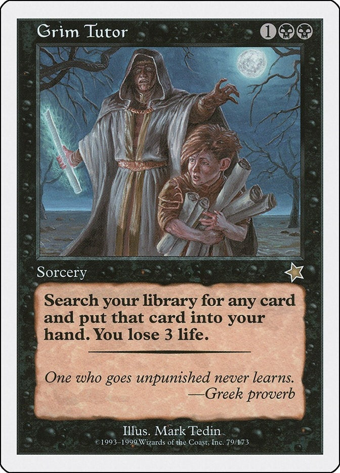 Grim Tutor (79) [S99] - MTG Single