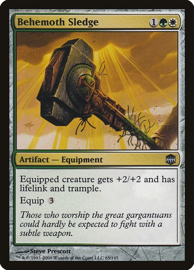 Behemoth Sledge (65) [ARB] - MTG Single