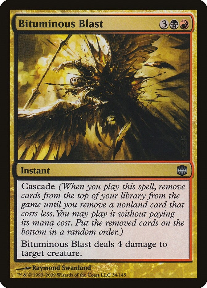 Bituminous Blast (34) [ARB] - MTG Single