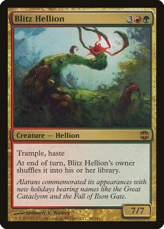 Blitz Hellion (49) [ARB] - MTG Single