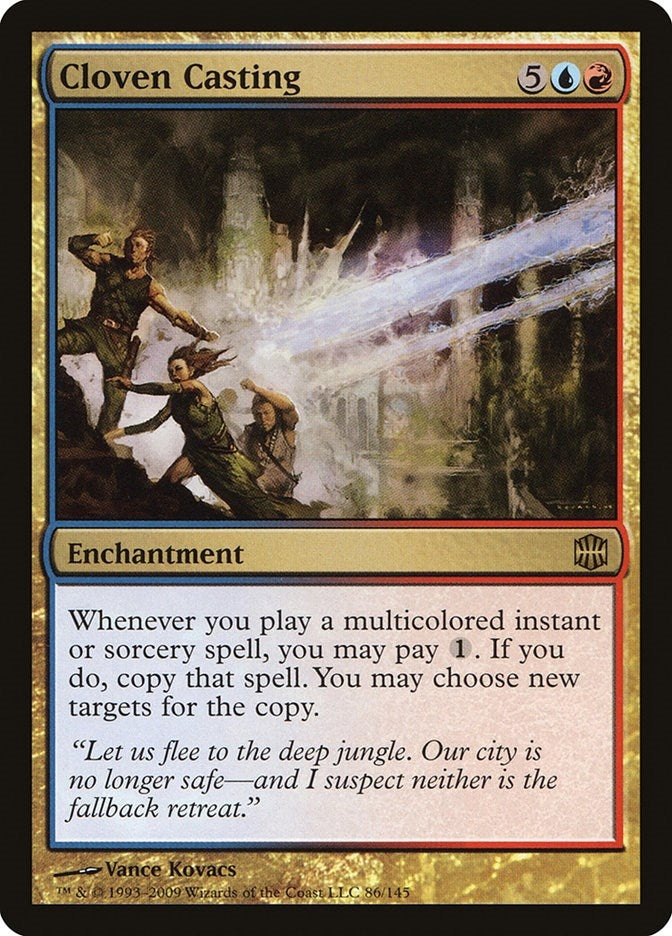 Cloven Casting (86) [ARB] - MTG Single