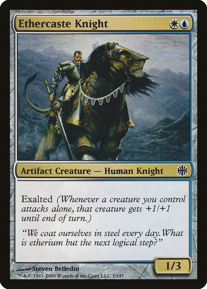Ethercaste Knight (3) [ARB] - MTG Single