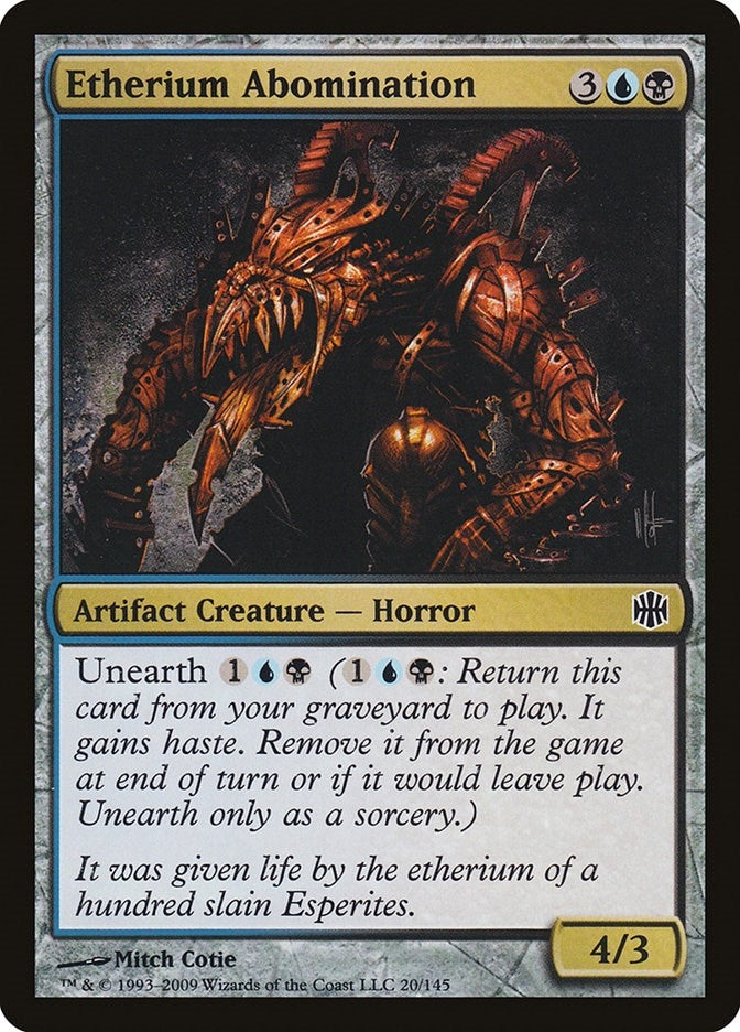 Etherium Abomination (20) [ARB] - MTG Single