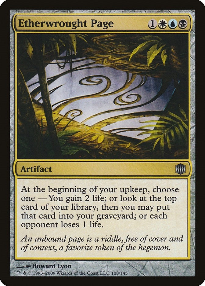 Etherwrought Page (108) [ARB] - MTG Single