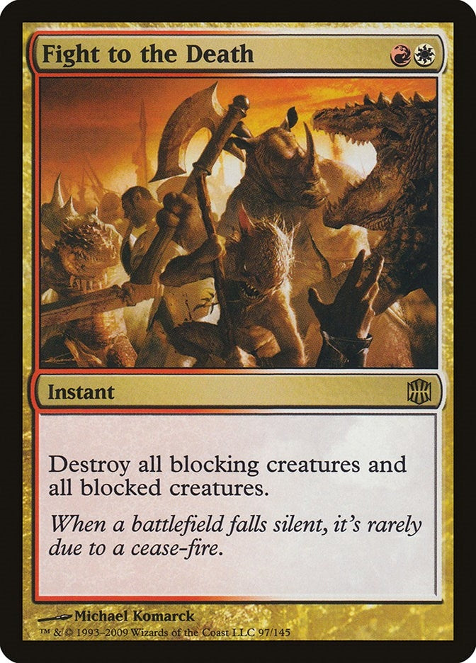 Fight to the Death (97) [ARB] - MTG Single
