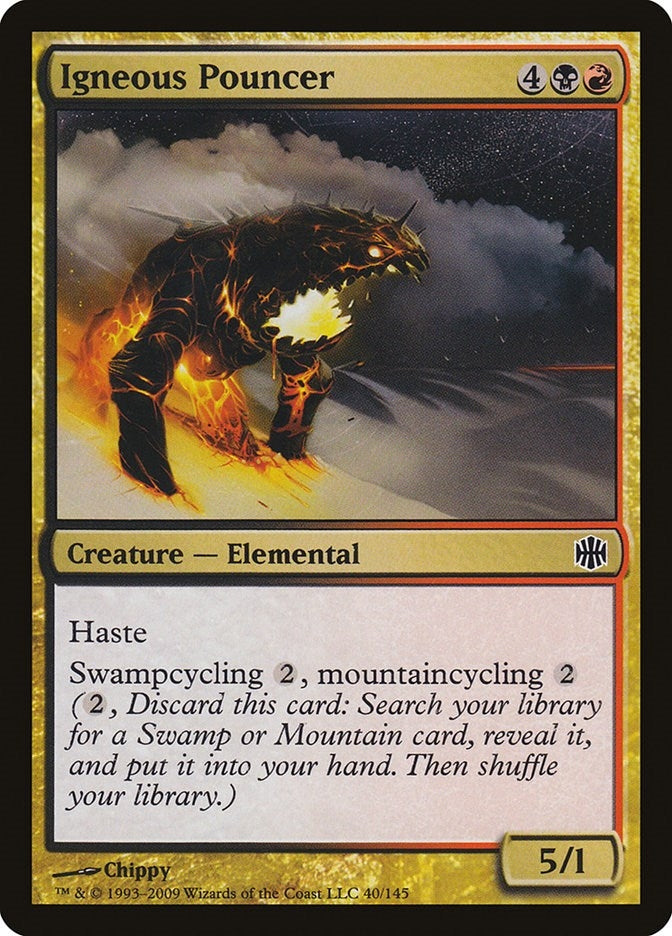 Igneous Pouncer (40) [ARB] - MTG Single