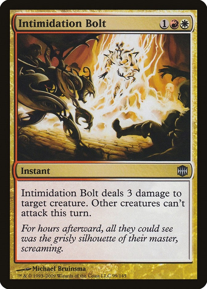 Intimidation Bolt (99) [ARB] - MTG Single