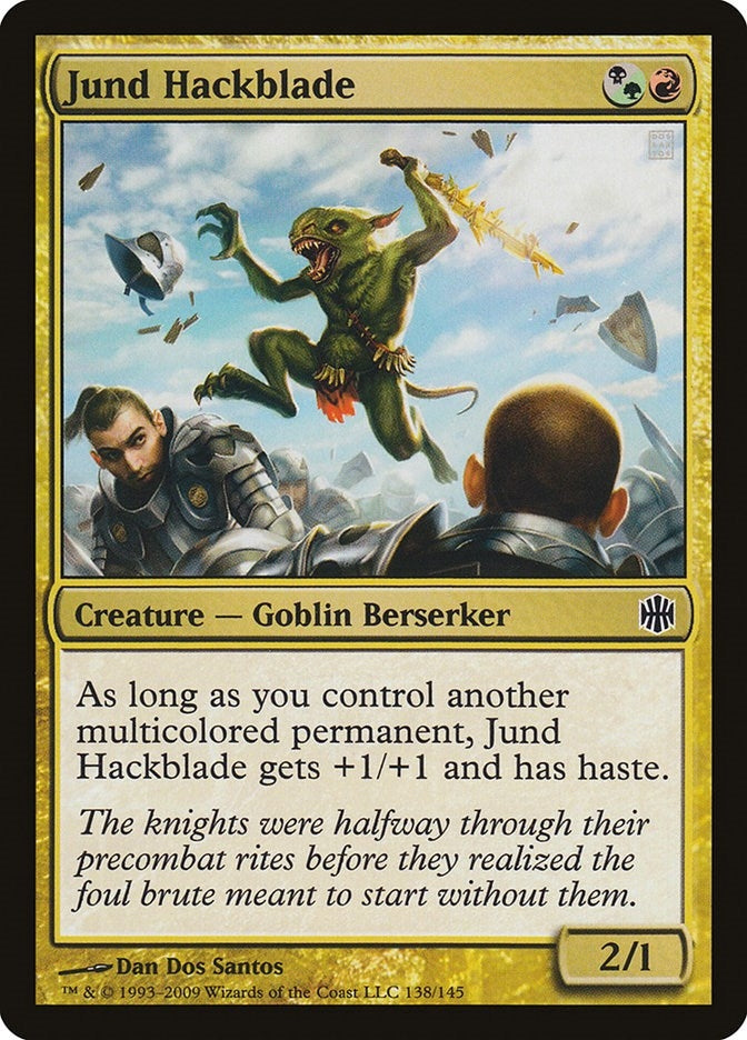 Jund Hackblade (138) [ARB] - MTG Single