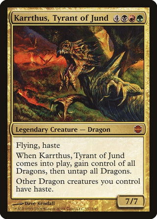 Karrthus Tyrant of Jund (117) [ARB] - MTG Single