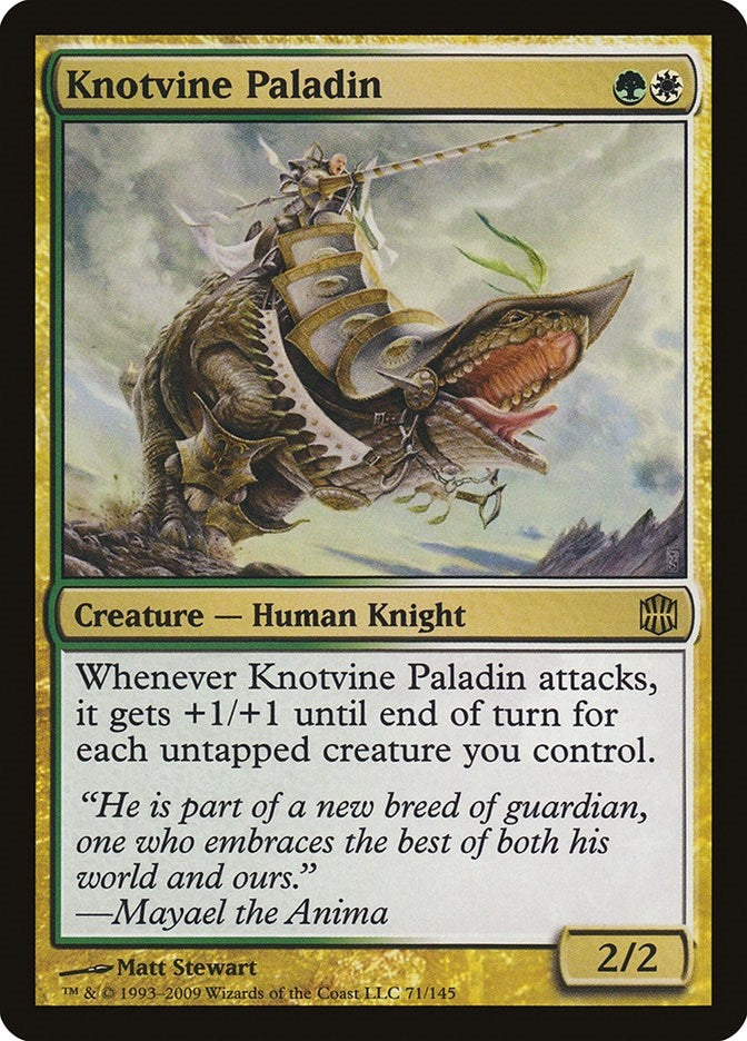 Knotvine Paladin (71) [ARB] - MTG Single