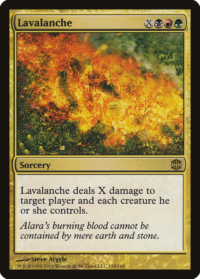 Lavalanche (118) [ARB] - MTG Single