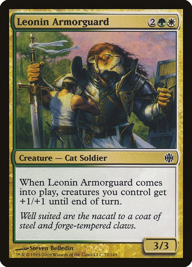 Leonin Armorguard (72) [ARB] - MTG Single