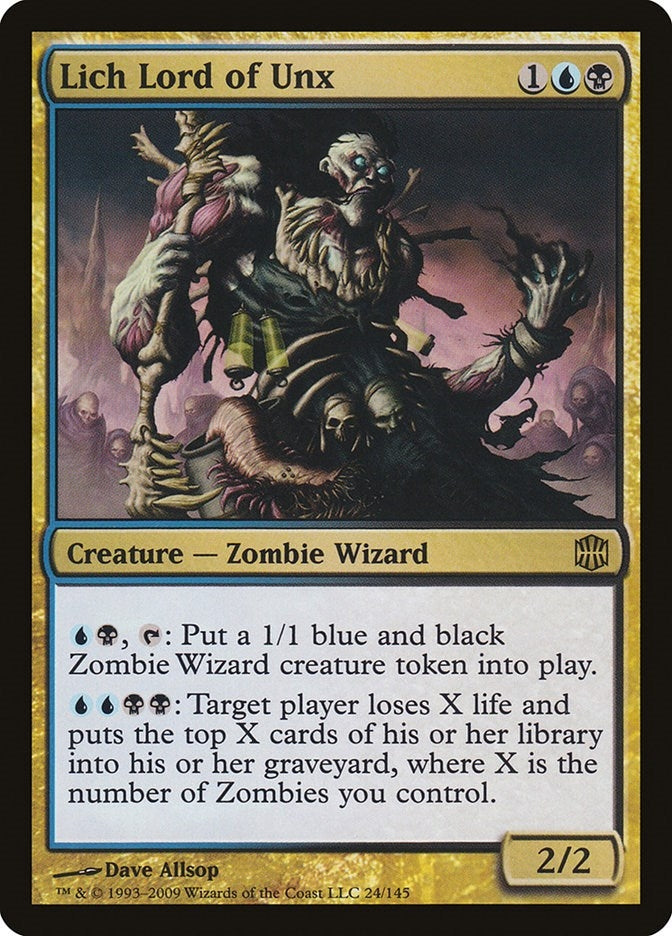 Lich Lord of Unx (24) [ARB] - MTG Single