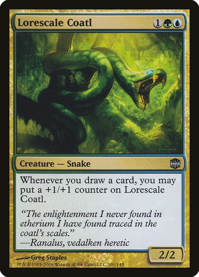 Lorescale Coatl (101) [ARB] - MTG Single