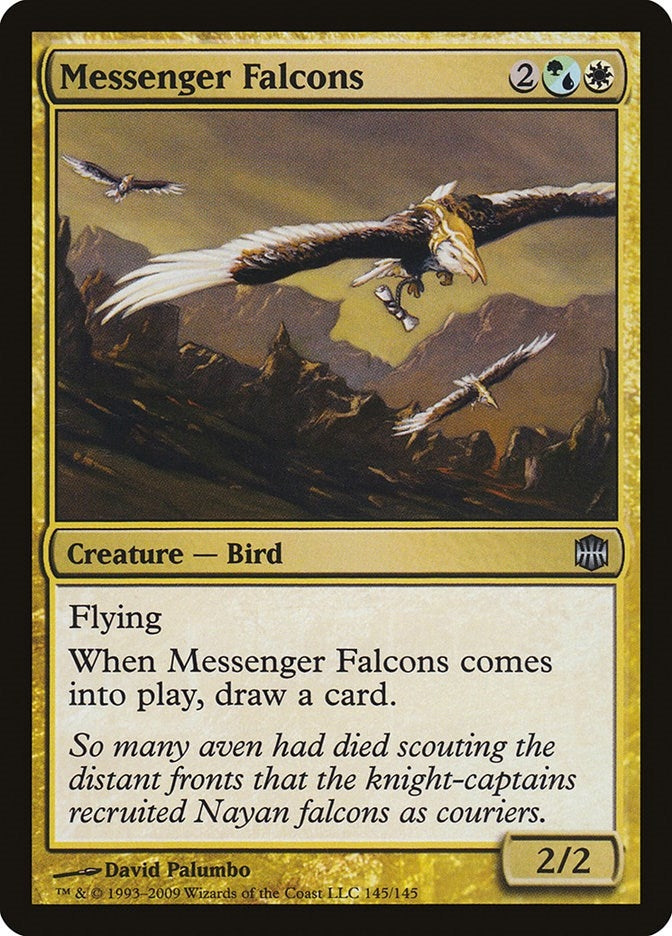 Messenger Falcons (145) [ARB] - MTG Single