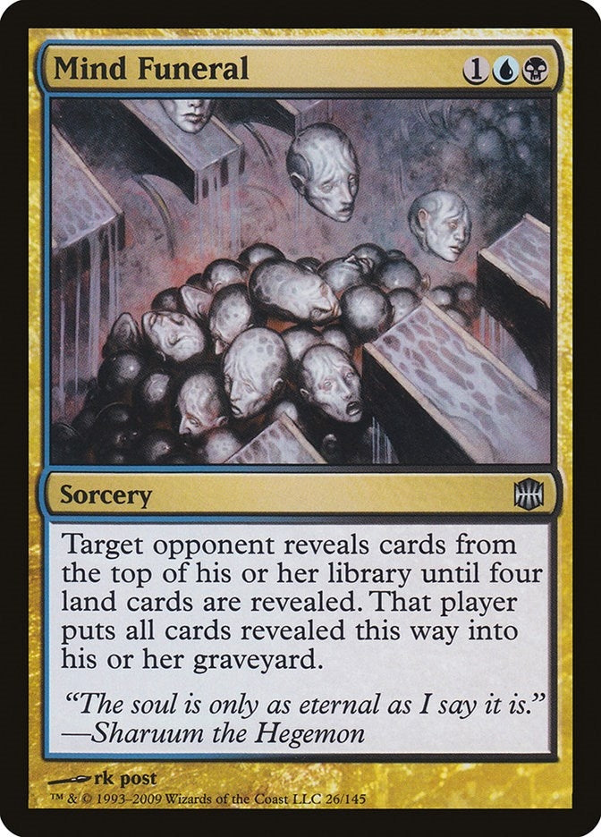 Mind Funeral (26) [ARB] - MTG Single