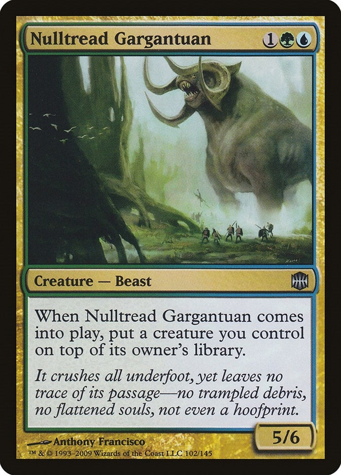 Nulltread Gargantuan (102) [ARB] - MTG Single