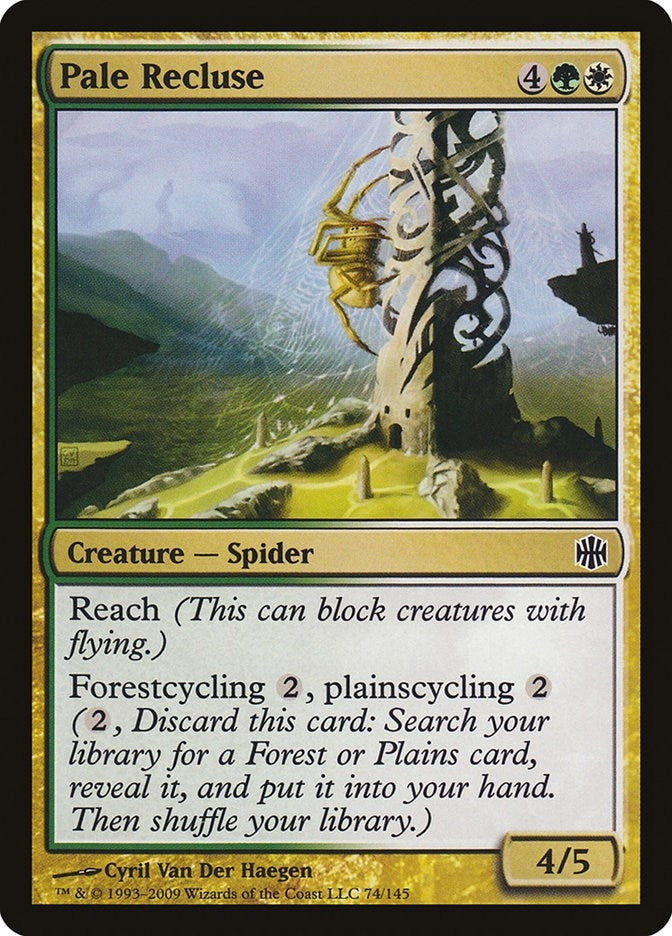 Pale Recluse (74) [ARB] - MTG Single