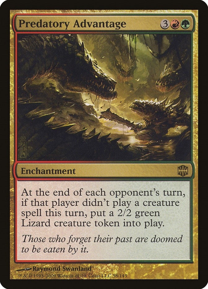 Predatory Advantage (58) [ARB] - MTG Single