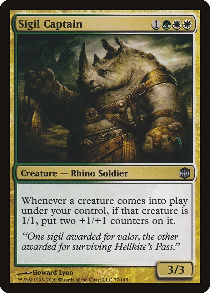 Sigil Captain (77) [ARB] - MTG Single