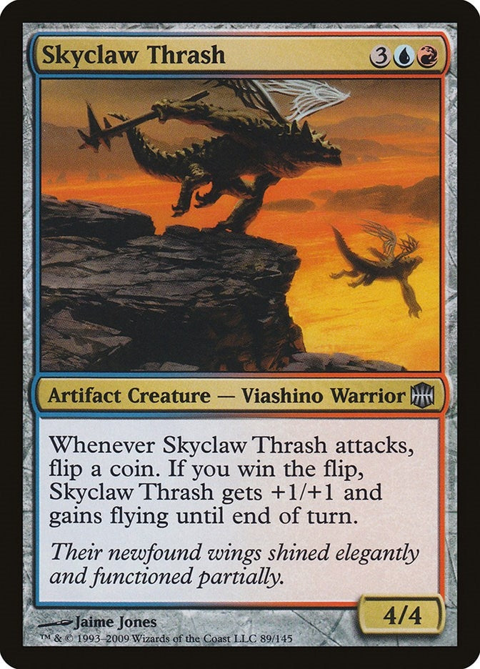 Skyclaw Thrash (89) [ARB] - MTG Single