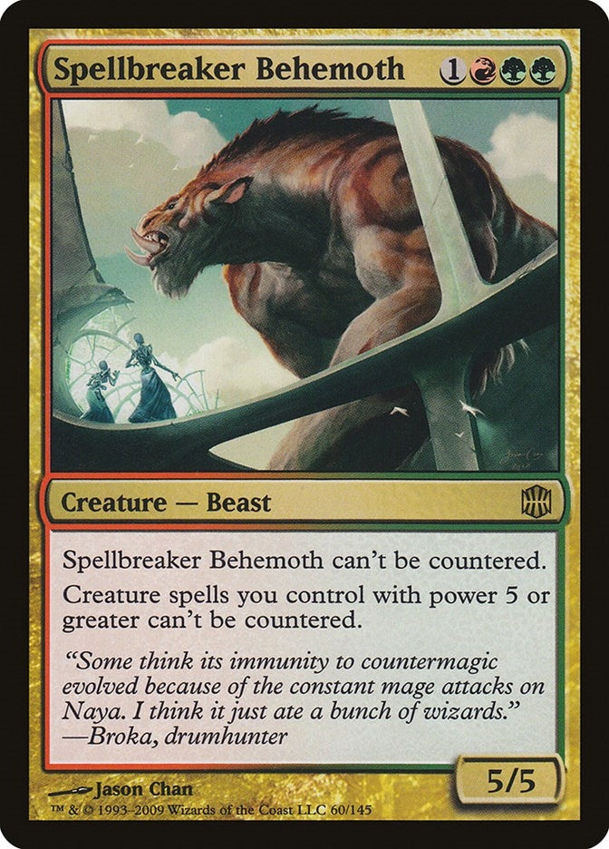 Spellbreaker Behemoth (60) [ARB] - MTG Single