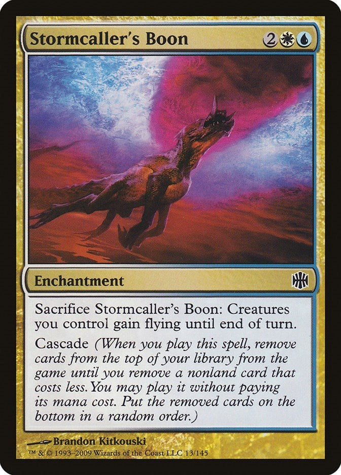 Stormcaller’s Boon (13) [ARB] - MTG Single
