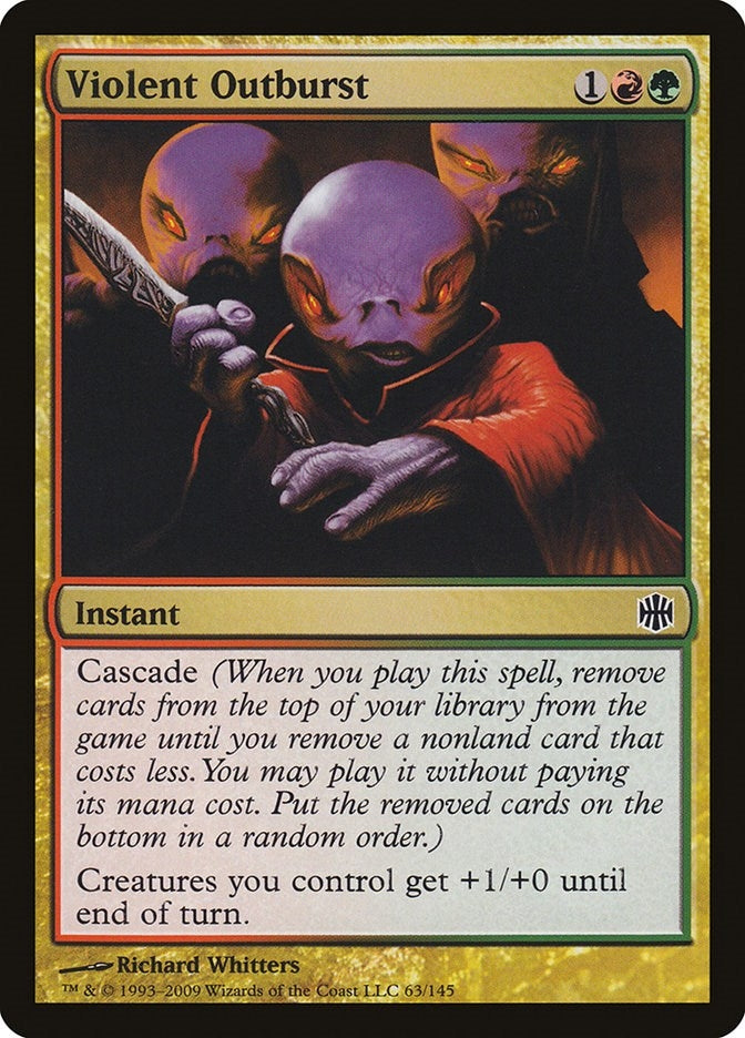Violent Outburst (63) [ARB] - MTG Single
