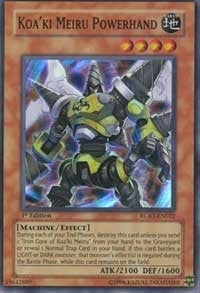 Koa’ki Meiru Powerhand (22) (RGBT) - YuGiOh Single