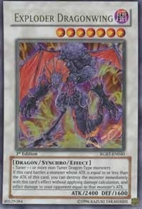 Exploder Dragonwing (40) (RGBT) - YuGiOh Single